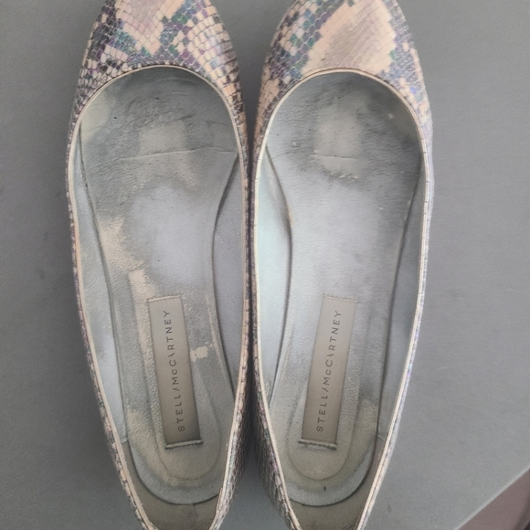 🔥Stella McCartney Vegan Snake Pattern Flats - Picture 3 of 8